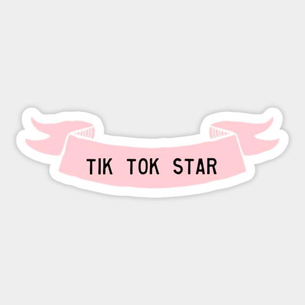 Tik Tok Star Sticker by Toad House Pixels